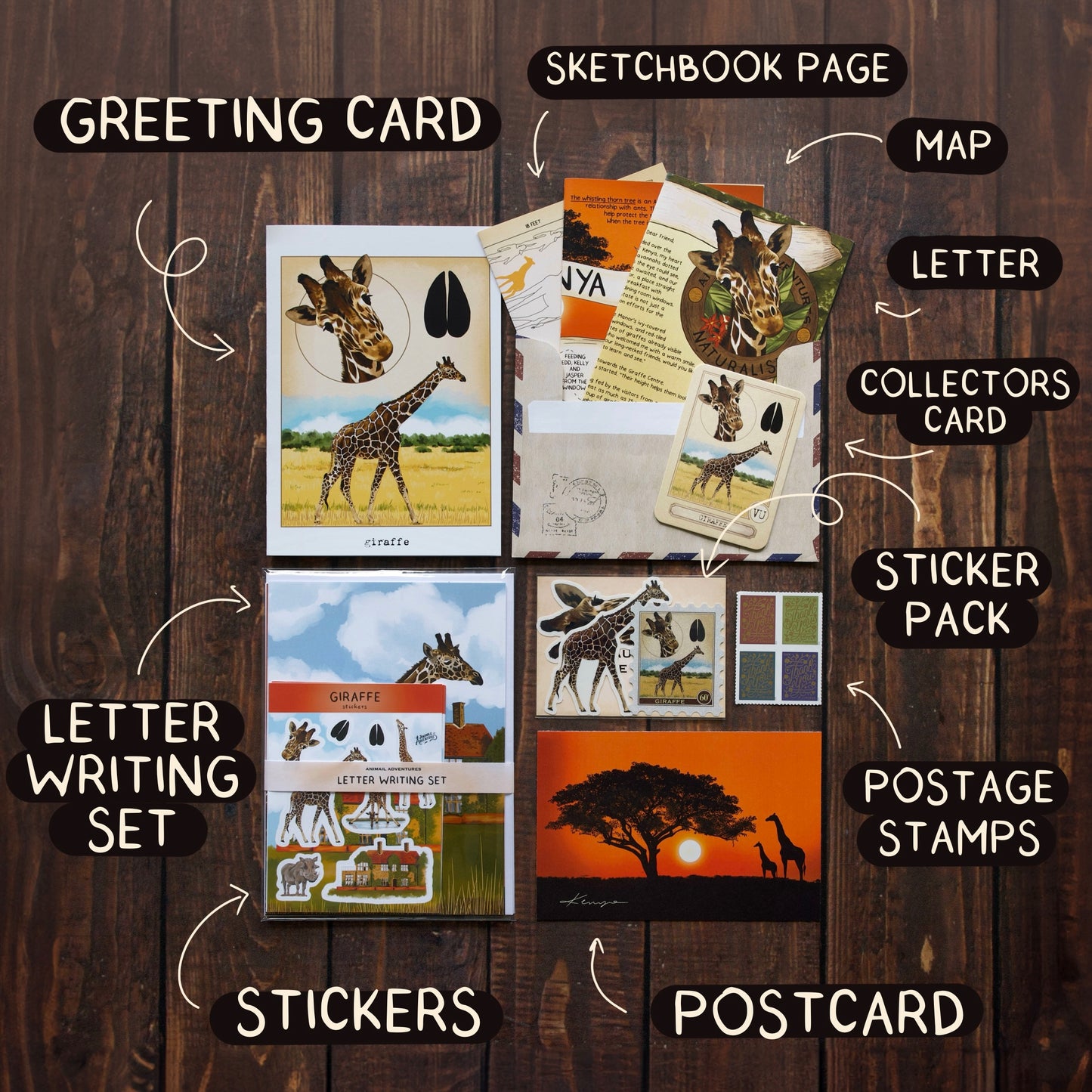 Giraffe - Pen Pal Tier