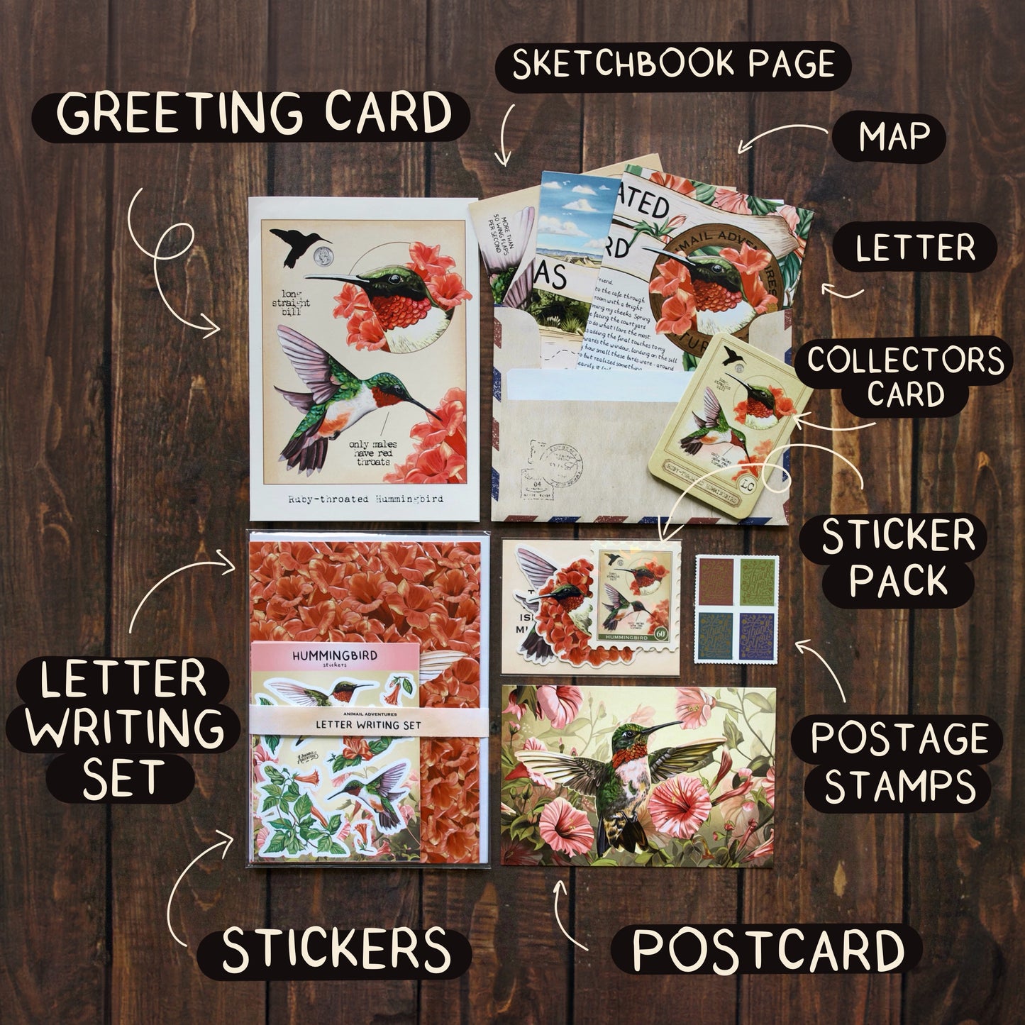 Hummingbird - Pen Pal Tier