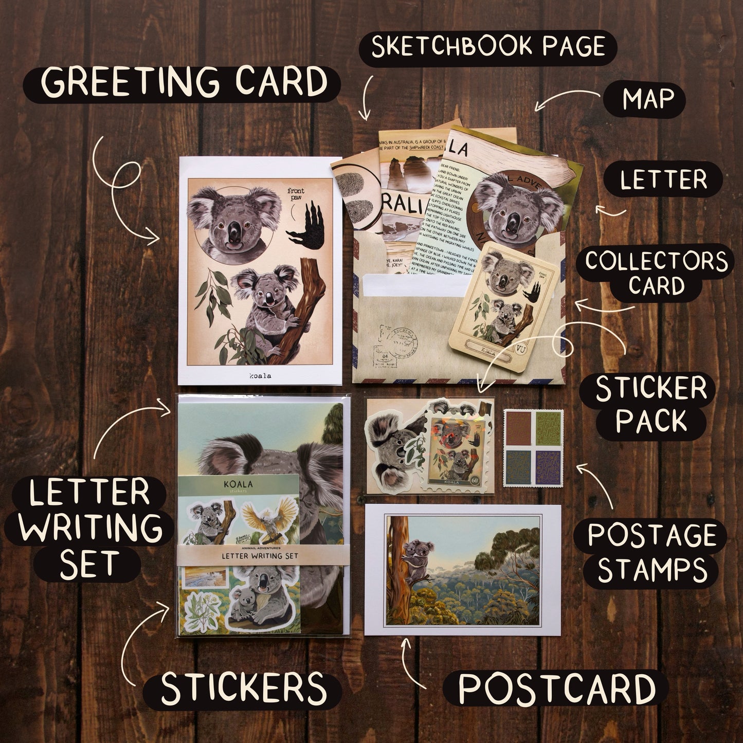 Koala - Pen Pal Tier